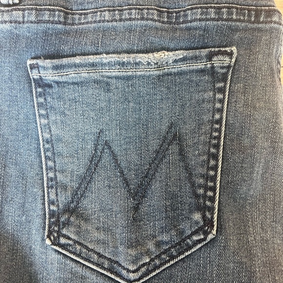 Mother jeans size 28. High waisted looker ankle fray style. Worn once. - Picture 8 of 10